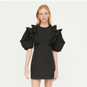 RHODE varja dress in black size Small